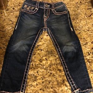 Toddler girls True Religion jeans size 3